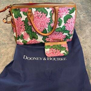 Dooney Satchel with coin purse